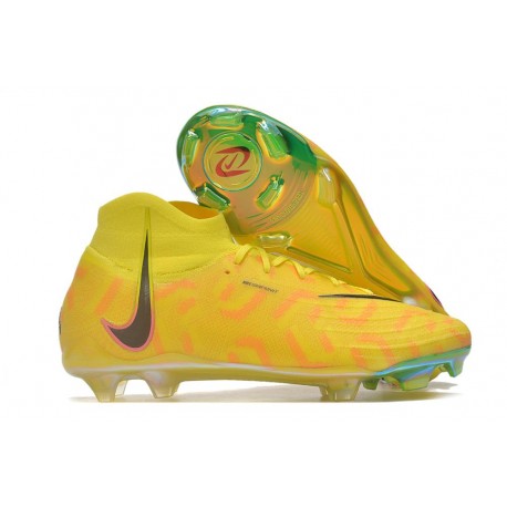 Nike Phantom Luna Elite FG Crampons Jaune