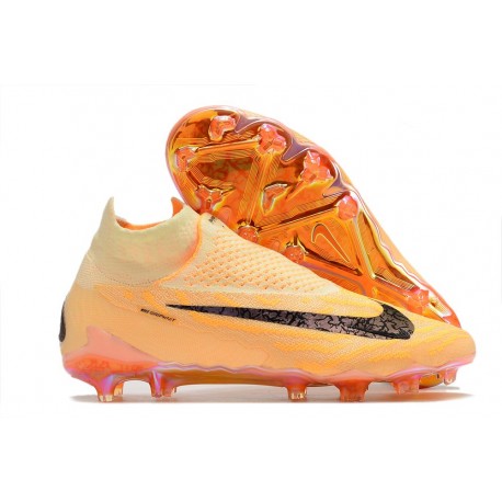 Nike Phantom GX Elite DYNAMIC FIT FG Teinte Citron Bordeaux Crush