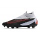 Nouvelles Nike Phantom GX Elite DF FG Noir Gris Rouge