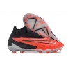 Nike Phantom GX Elite DF FG Crampons Pourpre Noir Blanc