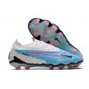 Nike Phantom GX Elite FG Bleu Baltique Rose Blanc Bleu Laser