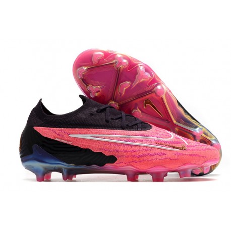 Nike Phantom GX Elite FG Rose Noir Blanc