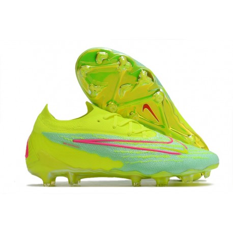 Crampons Nike Phantom GX Elite FG Volt Très Pâle