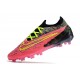 Crampons Nike Phantom GX Elite FG Rose Noir Jaune