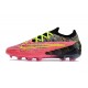 Crampons Nike Phantom GX Elite FG Rose Noir Jaune