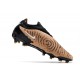 Crampons Nike Phantom GX Elite FG Marron Noir