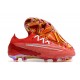 Crampons Nike Phantom GX Elite FG Rouge Blanc