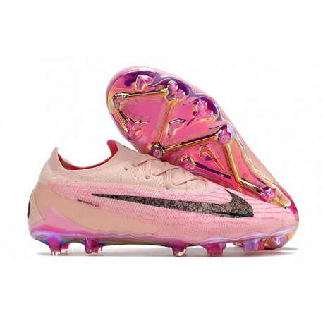 Crampons Nike Phantom GX Elite FG Rose Noir