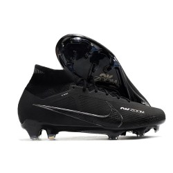 Crampons Nike Air Zoom Mercurial Superfly IX Elite FG Noir