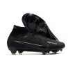 Crampons Nike Air Zoom Mercurial Superfly IX Elite FG Noir
