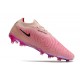 Crampons Nike Phantom GX Elite FG Rose Noir