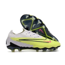 Crampons Nike Phantom GX Elite FG Volt Très Pâle Gridiron Raisin Très Pâle