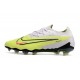 Crampons Nike Phantom GX Elite FG Volt Très Pâle Gridiron Raisin Très Pâle