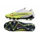 Crampons Nike Phantom GX Elite FG Volt Très Pâle Gridiron Raisin Très Pâle