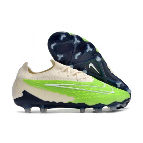 Nike Gripknit Phantom GX Elite FG Vert Blanc