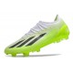 adidas X Crazyfast Messi.1 FG Crampon Crazyrush - Blanc Noir Lucid Lemon