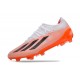 adidas X Crazyfast Messi.1 FG Crampon Blanc Orange Noir