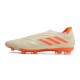 Crampon adidas Copa Pure + FG Blanc Cassé Orange Solaire Equipe