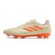 adidas Copa Pure.1 FG Chaussure Blanc Cassé Orange Solaire Equipe