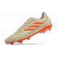 adidas Copa Pure.1 FG Chaussure Blanc Cassé Orange Solaire Equipe