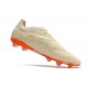 adidas Copa Pure.1 FG Chaussure Blanc Cassé Orange Solaire Equipe