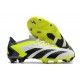 Neuf Adidas Predator Edge.1 L FG Blanc Noir Citron Lucide
