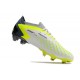 Neuf Adidas Predator Edge.1 L FG Blanc Noir Citron Lucide