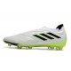 Crampon adidas Copa Pure + FG Blanc Noir Citron Lucide