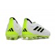 Crampon adidas Copa Pure + FG Blanc Noir Citron Lucide