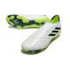 Crampon adidas Copa Pure + FG Blanc Noir Citron Lucide