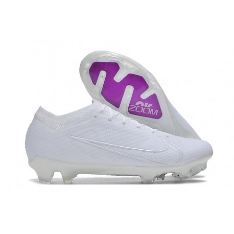 Nike Zoom Mercurial Vapor 15 Elite FG Nouvelles Blanc Violet