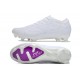 Nike Zoom Mercurial Vapor 15 Elite FG Nouvelles Blanc Violet