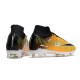 Crampons Nike Air Zoom Mercurial Superfly IX Elite FG Jaune Noir