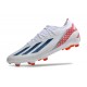 adidas X Crazyfast Messi.1 FG Crampon Blanc Bleu Rouge