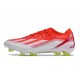 adidas X Crazyfast Messi.1 FG Crampon Rouge Blanc