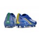 adidas X Crazyfast Messi.1 FG Crampon Bleu Blanc Jaune