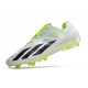 Crampon Adidas X Crazyfast + FG Blanc Noir Citron Lucide