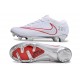 Nike Zoom Mercurial Vapor 15 Elite FG Nouvelles Blanc Rouge