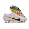 Nike Zoom Mercurial Vapor 15 Elite FG Nouvelles Blanc Or Noir