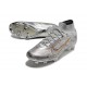 Nike Air Zoom Mercurial Superfly 9 Elite FG Argent Métallique