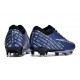 Nike Zoom Mercurial Vapor 15 Elite FG Nouvelles Bleu Argent