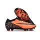Nike Zoom Mercurial Vapor 15 Elite FG Nouvelles Orange Noir