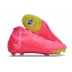Nike Phantom Luna Elite FG Crampons Rose Jaune