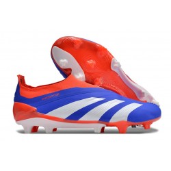 Crampon adidas Predator Elite LL Elite FG Bleu Blanc Rouge