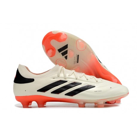 adidas Copa Pure 2 Elite + FG Heatspawn - Blanc Orange