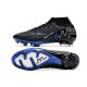 Nike Air Zoom Mercurial Superfly IX Elite FG Noir Chrome Hyper Royal
