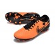Nike Tiempo Legend 10 Elite FG Crampon Orange Noir