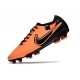 Nike Tiempo Legend 10 Elite FG Crampon Orange Noir