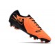 Nike Tiempo Legend 10 Elite FG Crampon Orange Noir