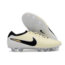 Nike Tiempo Legend 10 Elite FG Crampon Mad Ready - Lemonade Noir